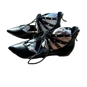 Talbots Tie Up Ankle Shoes